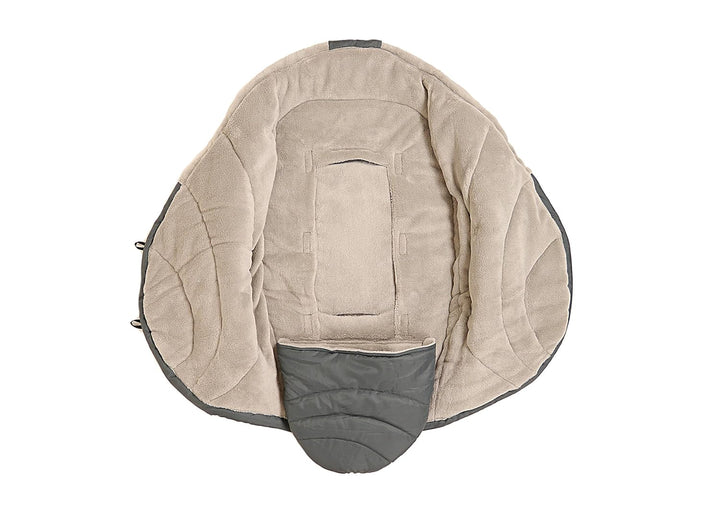 Kaiser 6535624 Einschlagdecke CooCoon, anthrazit, hellgrau/grau anthracite/light grey, anthracite/li