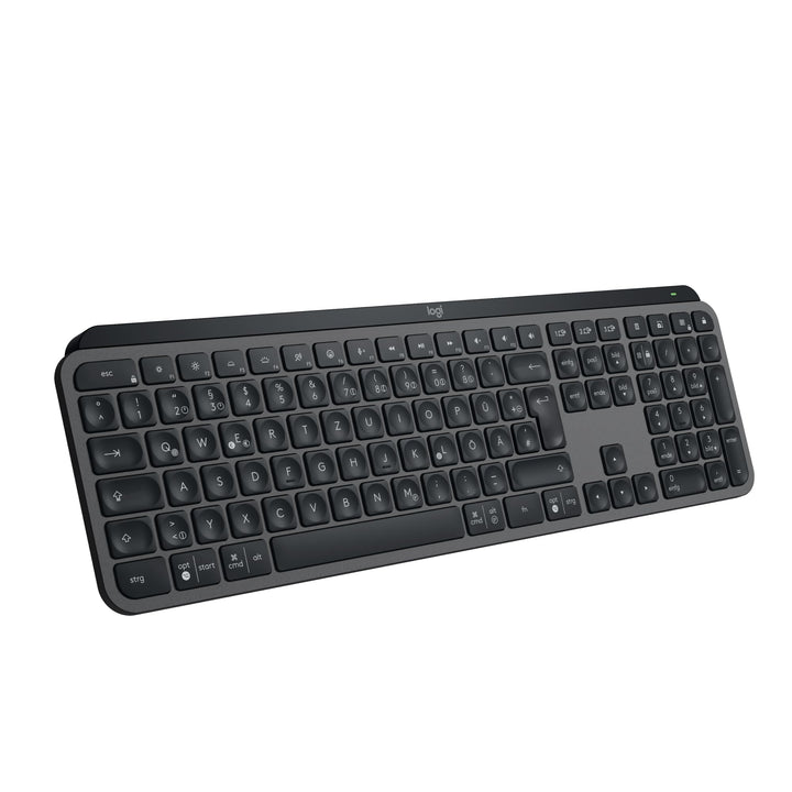 Logitech MX Keys S kabellose Tastatur, Low Profile, Precise Quiet Typing, Programmable , Backlightin