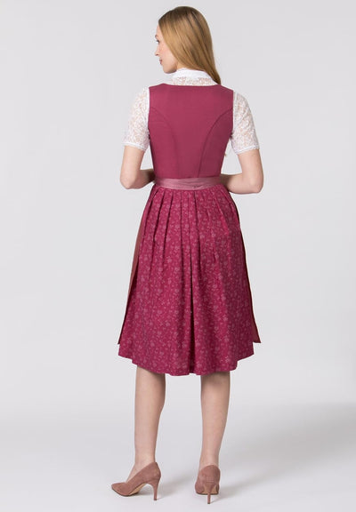 Stockerpoint Damen Dirndl Viano Kleid für besondere Anlässe 34 Beere, 34 Beere