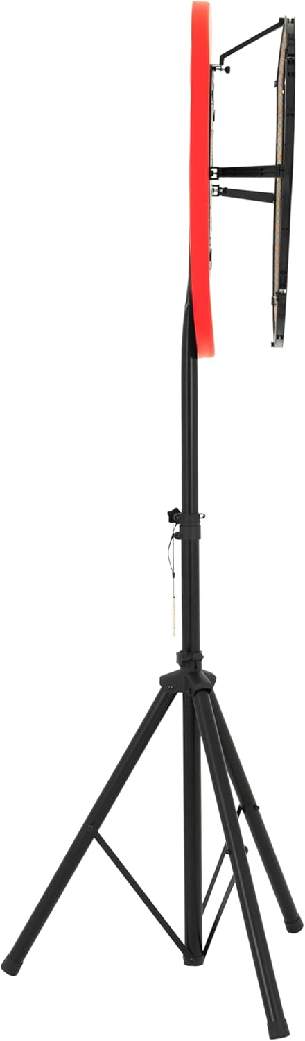 Dart Set, Dardboard, LED Ringlicht, Selbstheilende Umrandung, Befestigungsständer, Höhenverstellbare