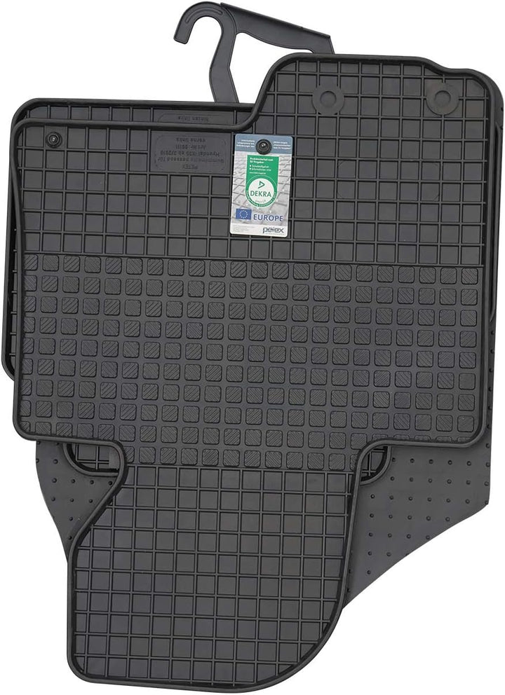 PETEX Gummimatten passend für iX35 ab 03/2010-06/2015 Fussmatten schwarz 4-teilig