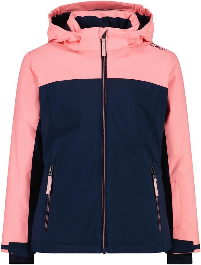 CMP Mädchen Skijacke 39w2085 Jacke 104 BLUE INK-LOTUS, 104 BLUE INK-LOTUS
