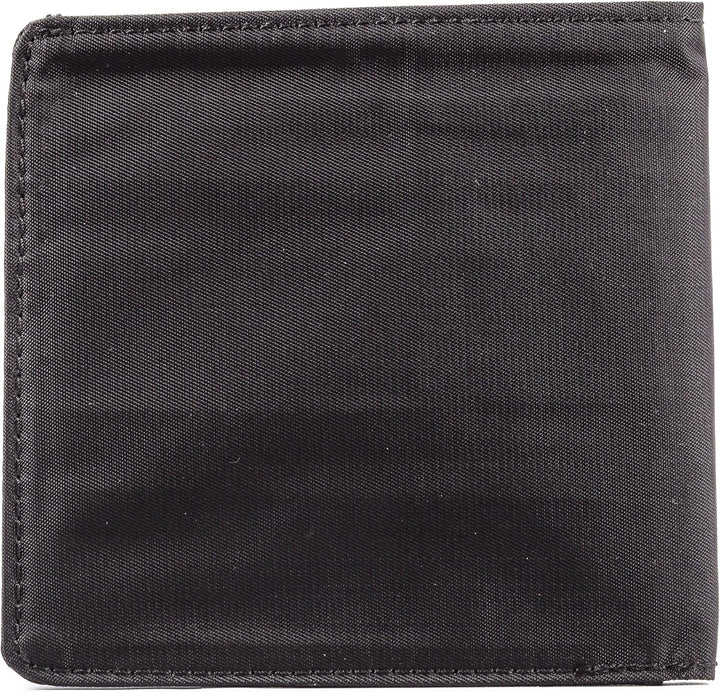 Big Skinny Herren-Brieftasche, doppelt gefaltet, für bis zu 35 Karten Schwarz, Schwarz