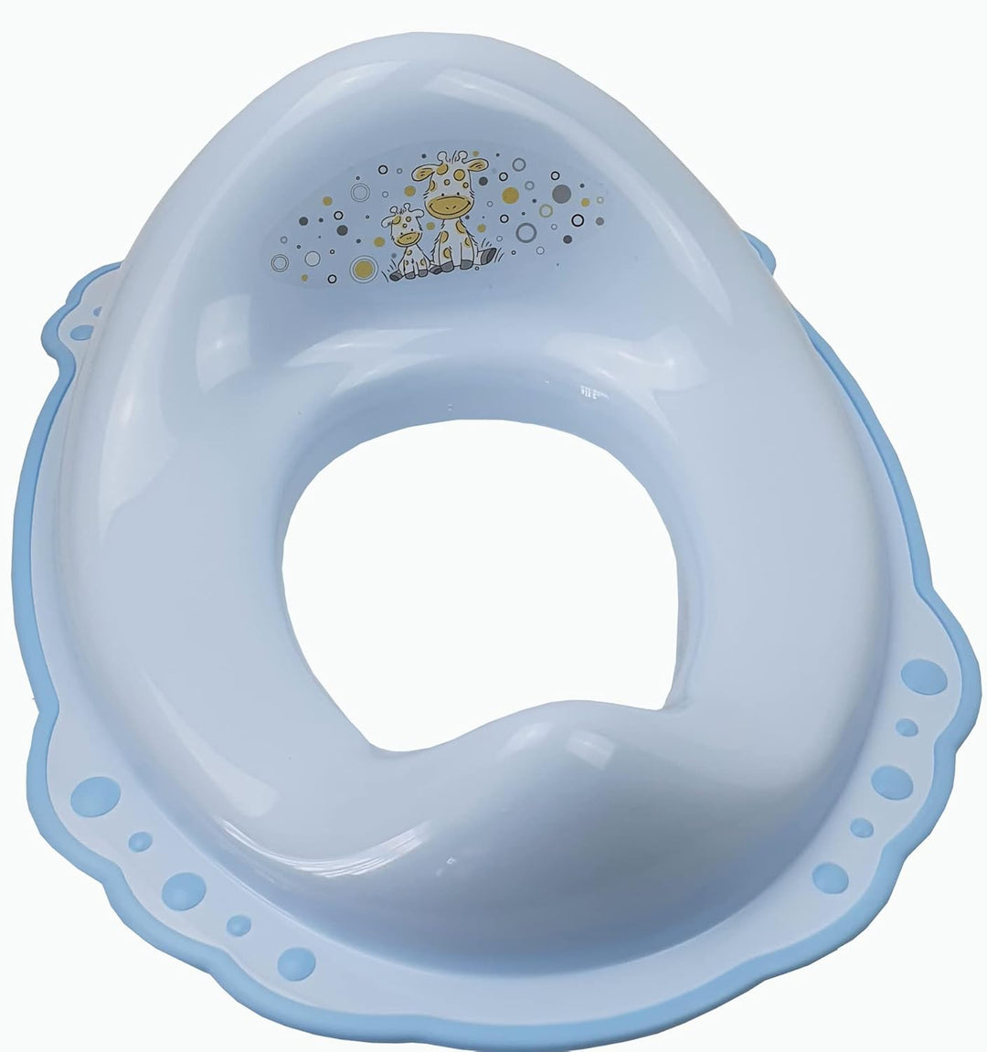 Baby Badeset Badewanne mit Abfluss Schemel Toilettentrainer blau