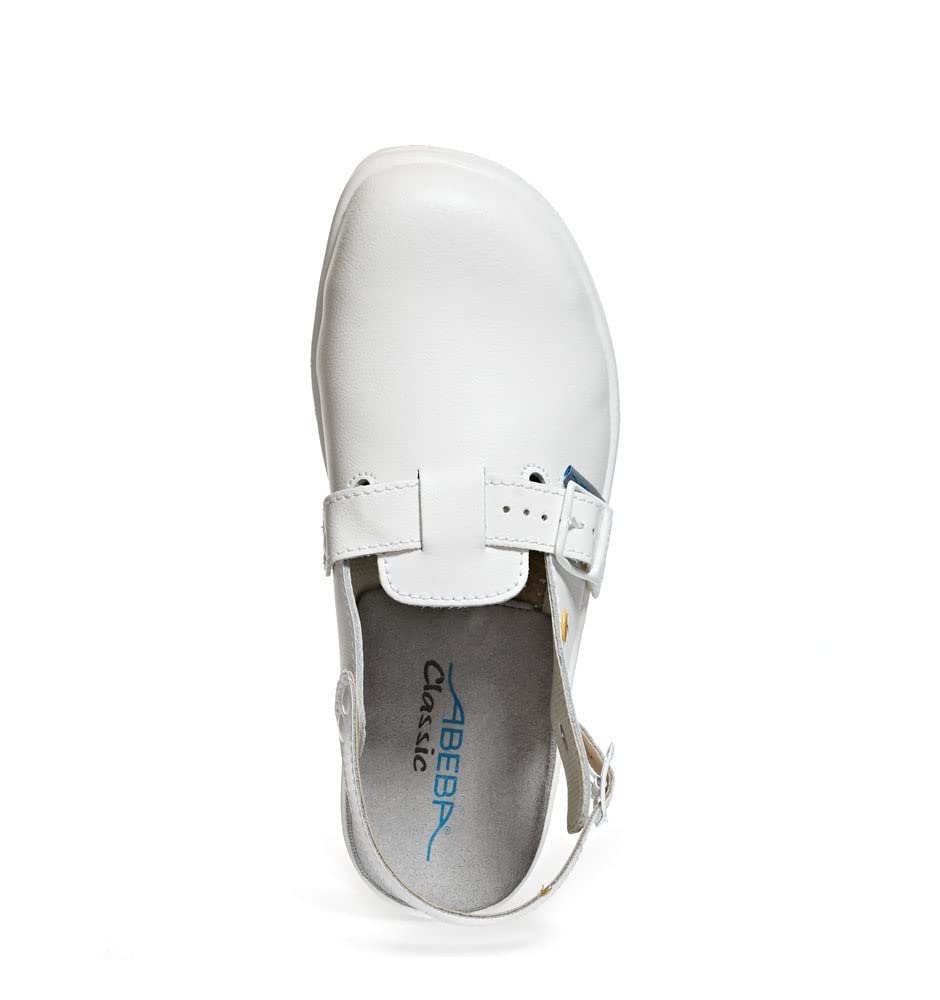 ABEBA 31000-37 ESD - Sicherheitsschuh Classic - Arbeitsclog - Genarbtes Leder - Klimaklasse 1 - mit