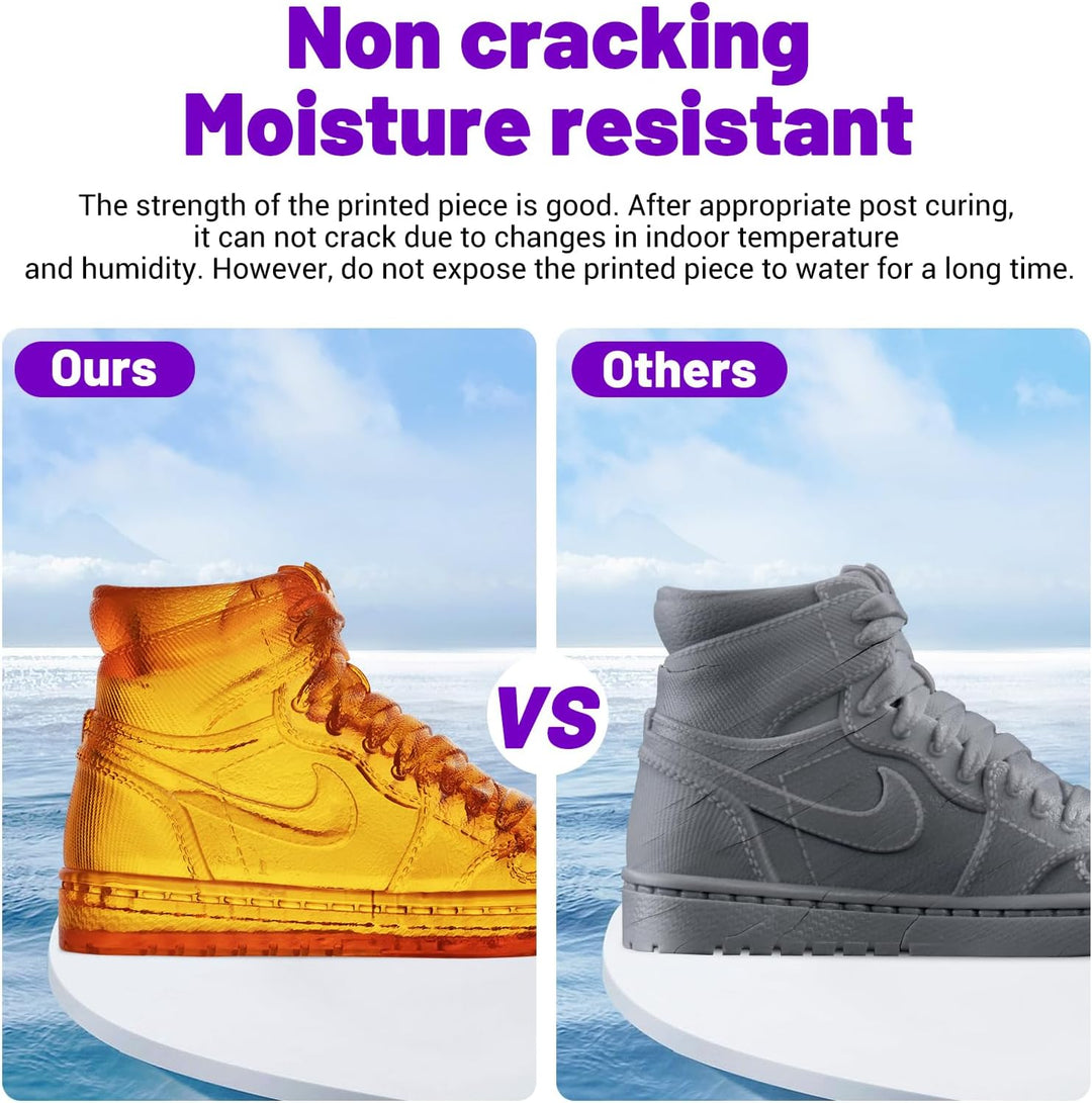 RESIONE Wasserwaschbares Resin for 3D Drucker - Flüssiges 405-nm-Hochgeschwindigkeitsdruckharz mit R