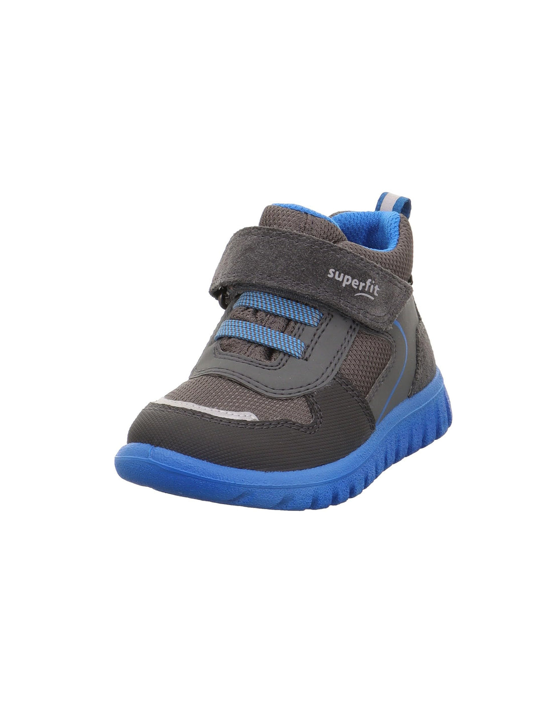 Superfit Jungen Sport7 MiniSneaker 20 EU Grau Blau 2000, 20 EU Grau Blau 2000