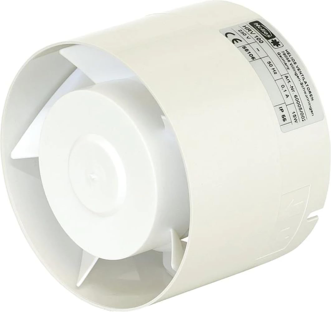 Rohreinschubventilator DN 100 HELIOS HRV 100