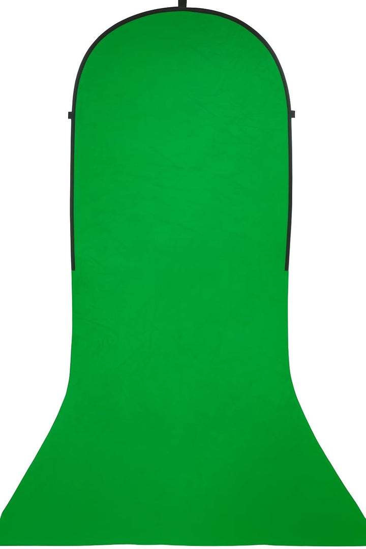 Bresser F000341 TR-10 Falthintergrund 150 x 200 + 200 cm chromakey-grün/grün