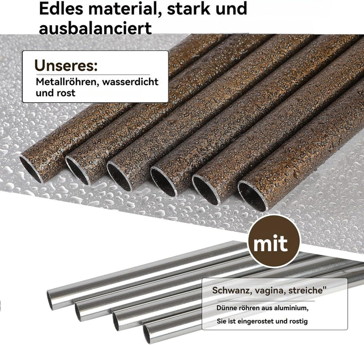Windspiele FüR DraussEn HäNgend Windspiele - 6 RöHren Chimes FüR Garten, Balkon,Windspiel Garten -Ga