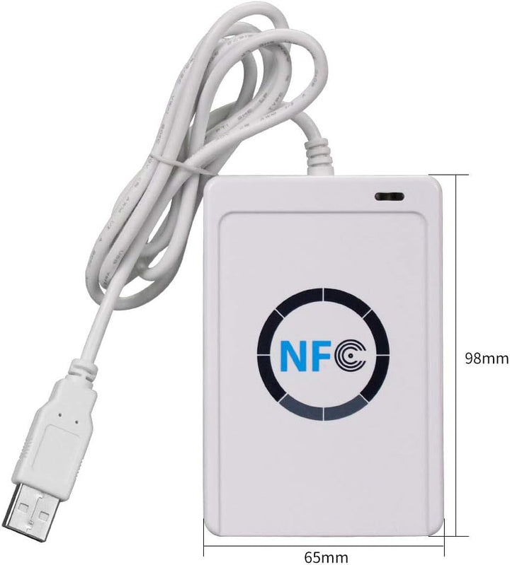 KDL NFC Clever ACR122U RFID Kartenleser Schriftsteller IC 13.56MHz mit USB-Kabel + SDK Software + 5p