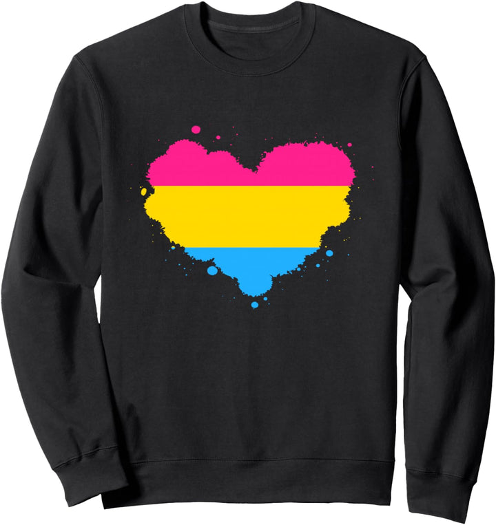 Flagge für pansexuellen Stolz Pansexual Pride Flag Sweatshirt