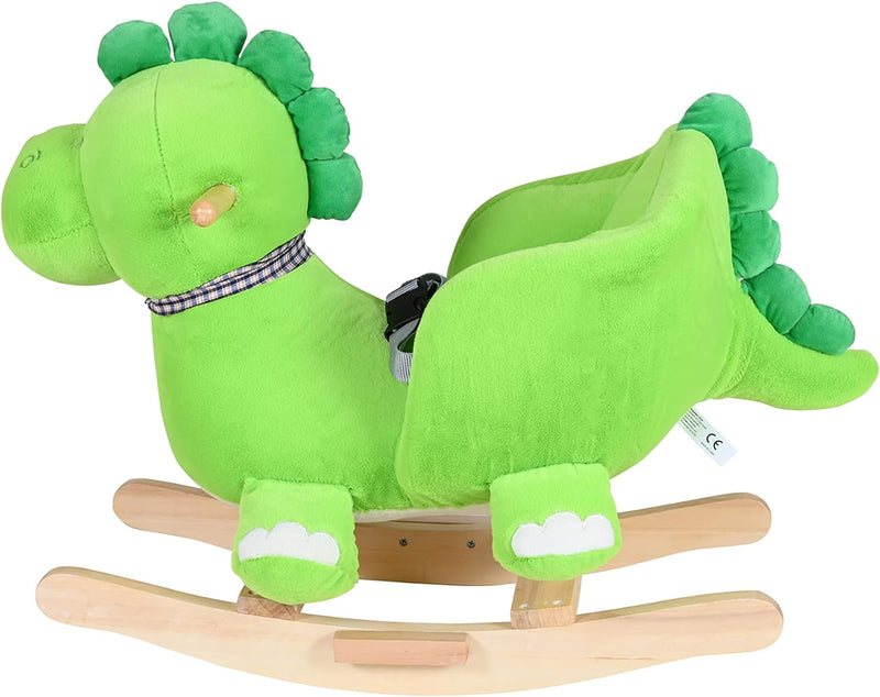 KNORRTOYS.COM 40620 Schaukeltier Dinosaurier, grün