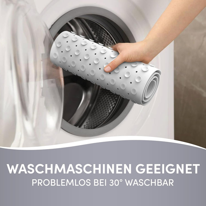 avakido® Badewannenmatte Kinder rutschfest - Inklusive 2 Haken zum Aufhängen - Badematte Kinder 100%