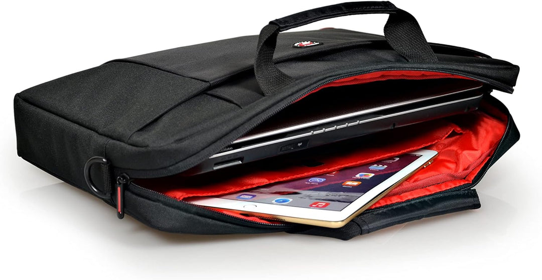 Port Designs Houston Toploading Notebook case 39.6 cm (15.6) Briefcase Black