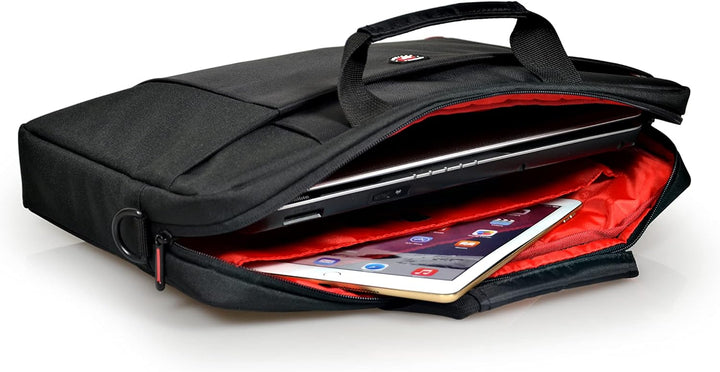 Port Designs Houston Toploading Notebook case 39.6 cm (15.6) Briefcase Black