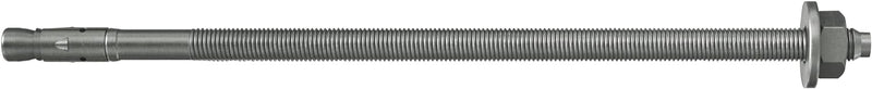 fischer Bolzenanker mit grosser Scheibe FAZ II Plus 8/10 R, Schwerlastanker aus Edelstahl mit hoher