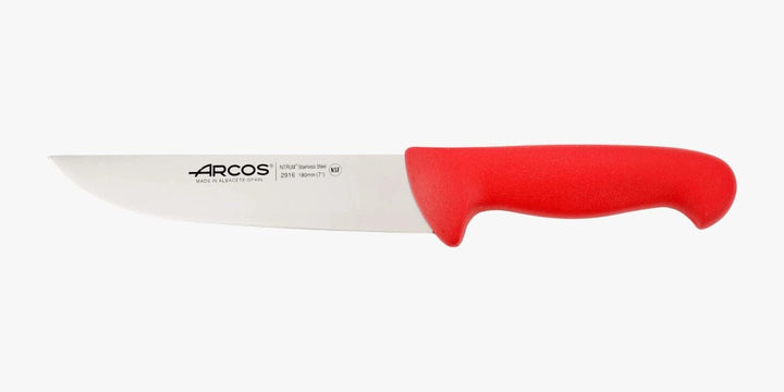 Arcos Fleischermesser aus Nitrum Edelstahl - Ideal für Fleisch - Ergonomischer Griff aus Polypropyle