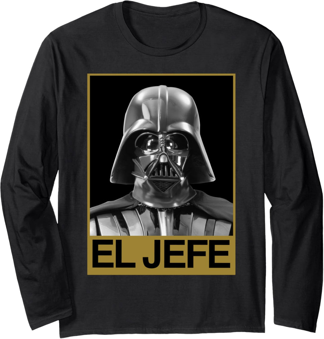 Star Wars Darth Vader Ej Jefe "The Chief" Langarmshirt