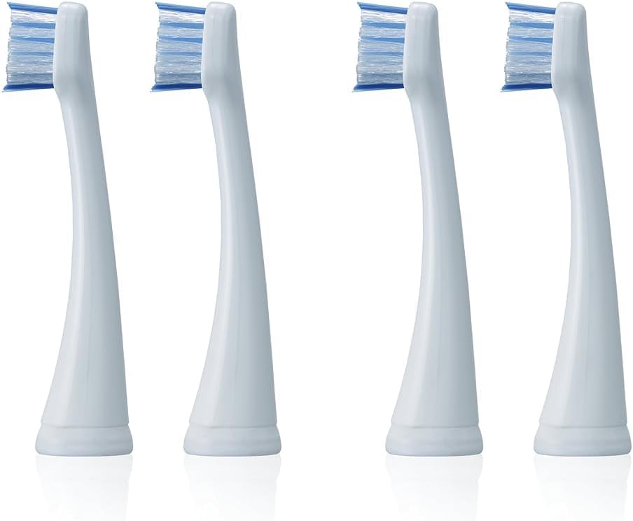 Panasonic Ersatzbürsten EW0925, passend für alle Panasonic Schallzahnbürsten, 2 Stück (2er Pack) Med