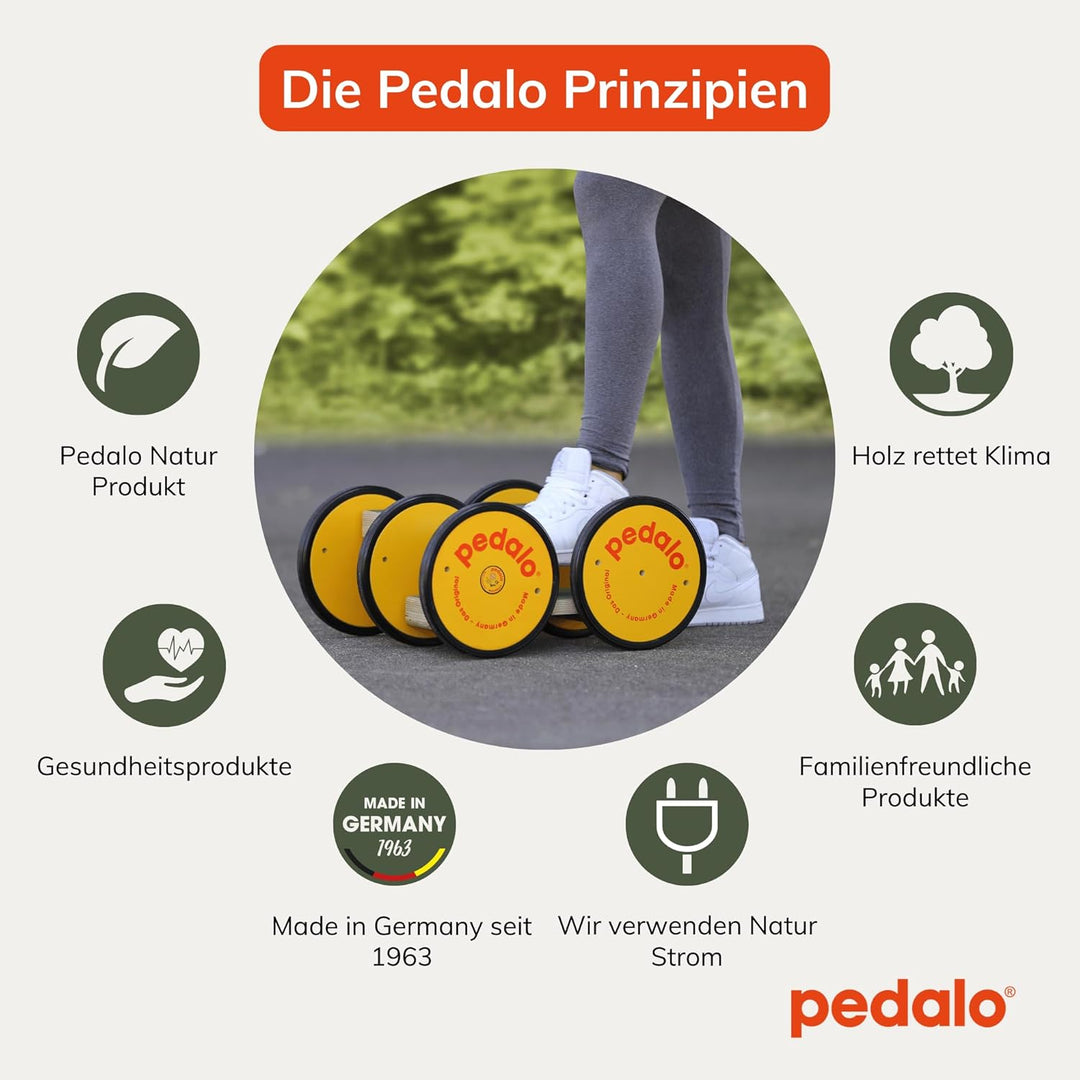 pedalo Classic I Doppel I Gleichgewichtstrainer I Koordination I Balance I Rhythmusfähigkeit I Kinde