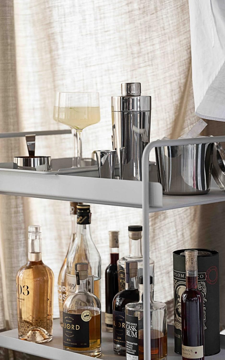 Zone Denmark Rocks Cocktail Shaker, Bar Shaker aus Edelstahl, Durchm. 8,8 cm, Höhe 23,8 cm, 700 ml,