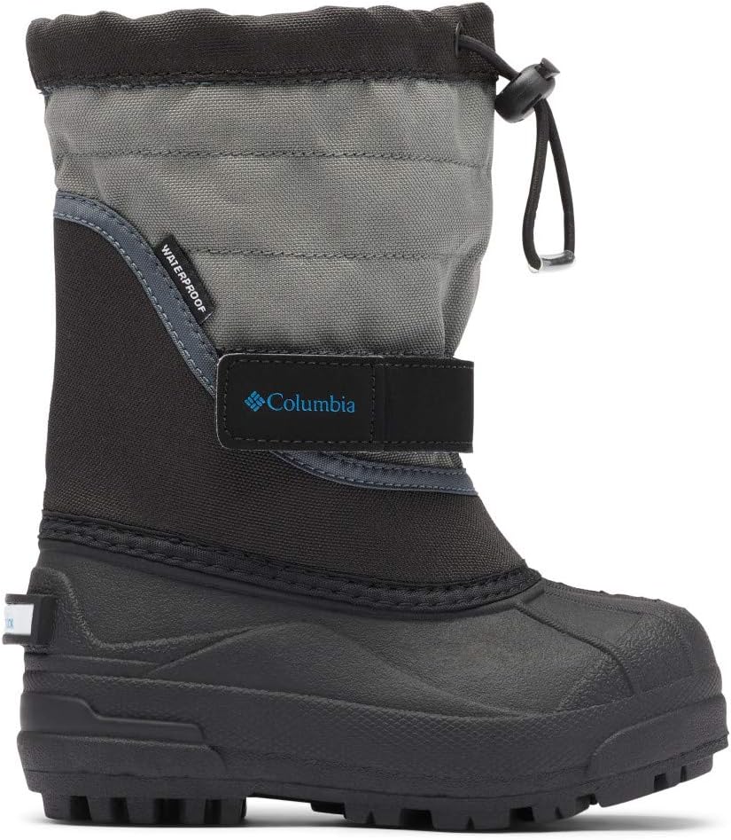 Columbia Jungen Youth Powderbug Plus Ii 26 EU Schwarz Black Hyper Bl 010, 26 EU Schwarz Black Hyper