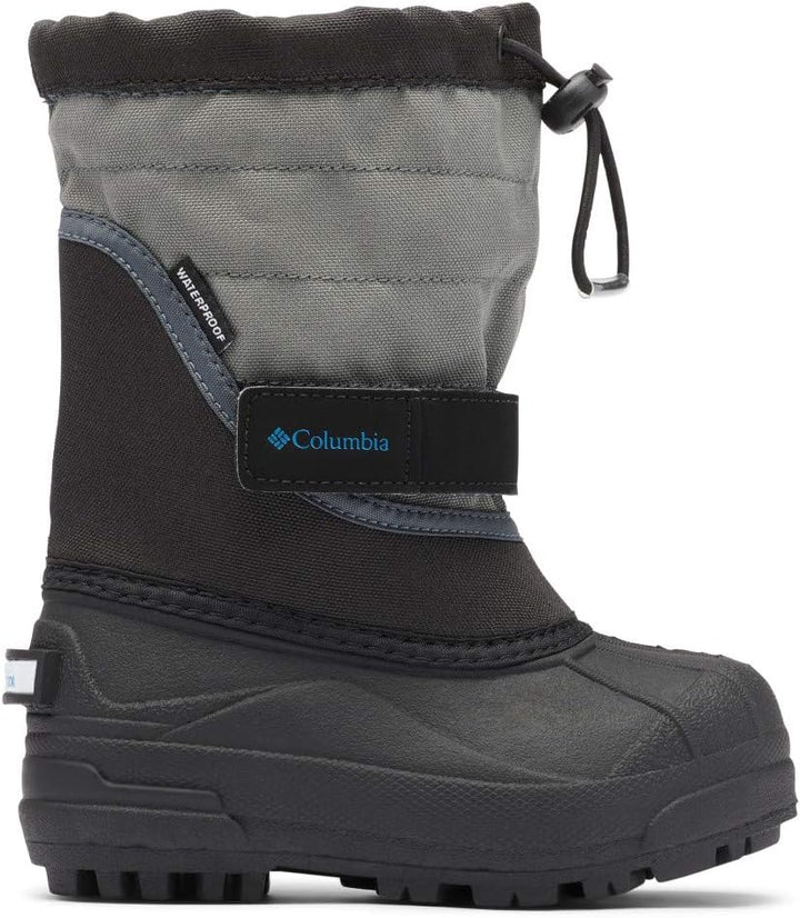 Columbia Jungen Youth Powderbug Plus Ii 26 EU Schwarz Black Hyper Bl 010, 26 EU Schwarz Black Hyper