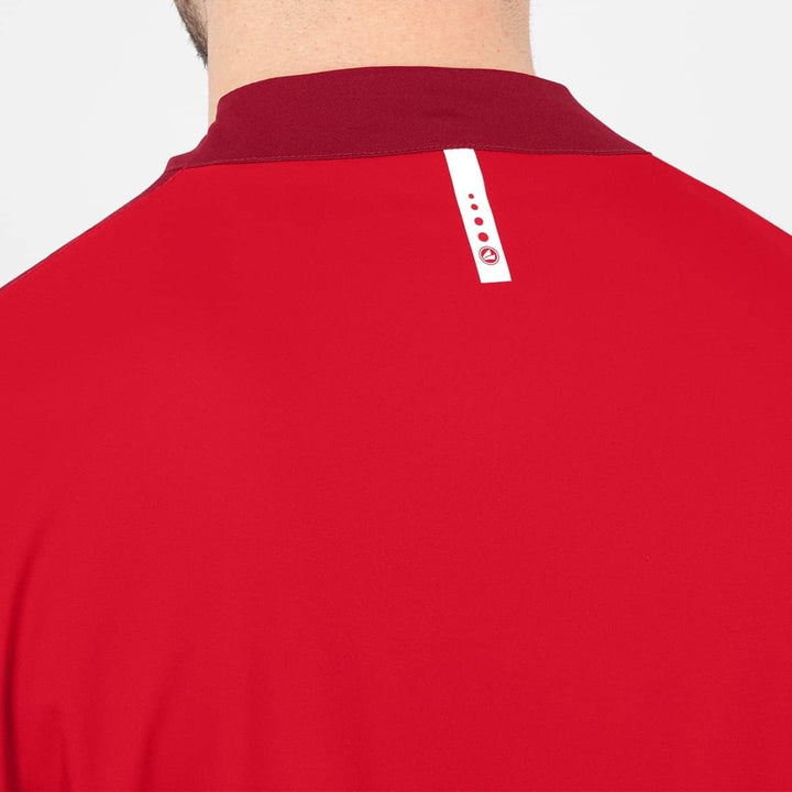 JAKO Herren Präsentationsjacke Champ 2.0, marine/darkblue/skyblue, XXL, 9820, M Rot/Weinrot