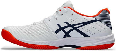 ASICS Herren Solution Swift Ff Clay Sneaker 42 EU White Blue Expanse, 42 EU White Blue Expanse