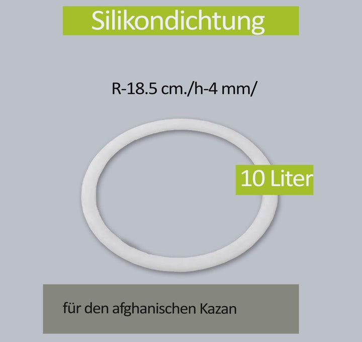 Rashko Baba Ventil und Dichtungsring für afghanischen Kazan, Ersatzventil, Ventil Afghanischer Kazan