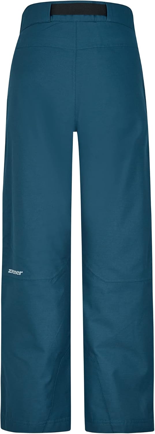 Ziener Jungen Ski-Hose, Schnee-Hose | wasserdicht, Winddicht, warm Akando 104 Hale Navy Stru, 104 Ha