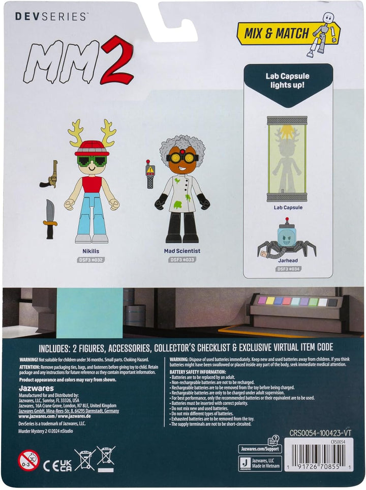 DEVSeries - Game Pack - Murder Mystery 2: Research Facility Forschungseinrichtung, Forschungseinrich