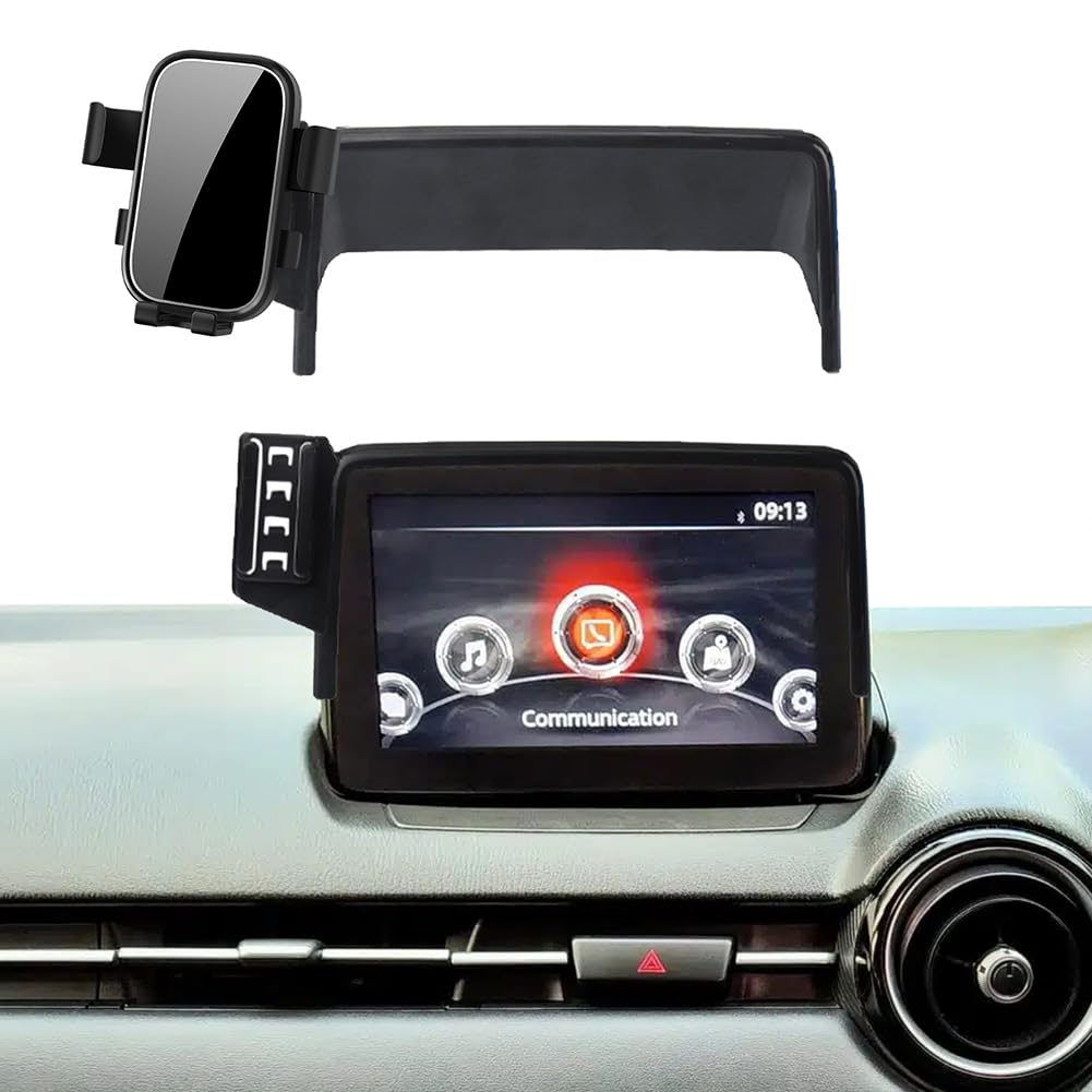 Kfz-Handyhalterung für Mazda 2 2015 ~ 2023 Mazda2 Demio Schrägheck, Zubehör, Bildschirm, Navigations