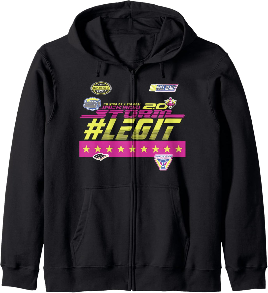 Disney Pixar Cars Jackson Storm #LEGIT Kapuzenjacke