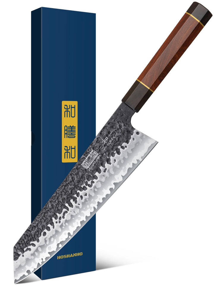 HOSHANHO 23 cm Japanisches Kiritsuke Kochmesser, Profi Messer Küchenmesser aus 9 Schichten Hochwerti
