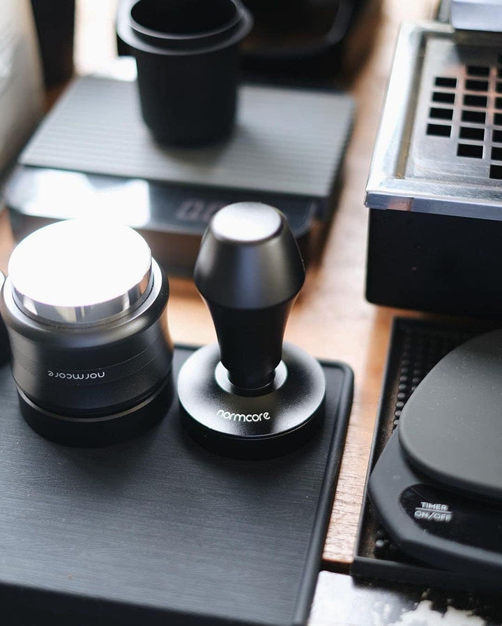 Normcore Tampermatte, Tamping Matte aus Premium Silikon, Kaffee Tamper Matte Anti-Rutsch, Kaffee Sta