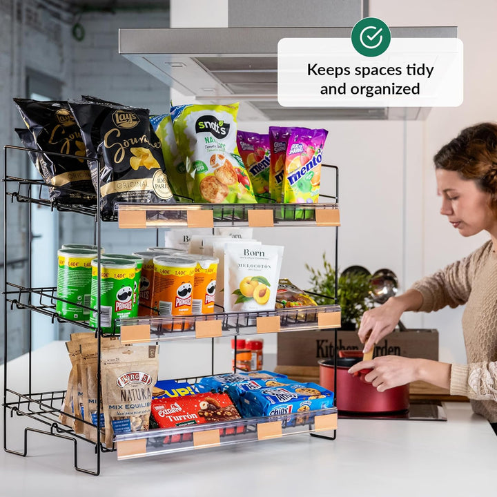 ODOXIA Regal für Süssigkeiten | Snack-Regal | Snackregal Für Die Theke | Organizer Für Süssigkeiten
