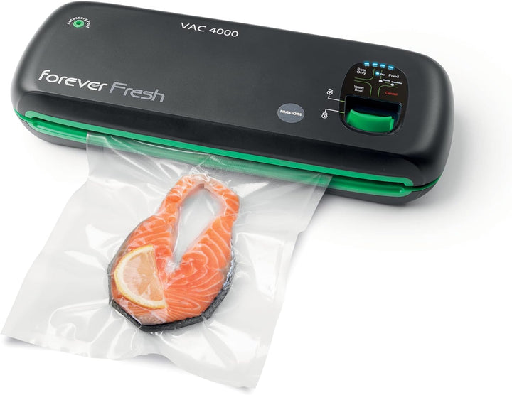 MACOM Forever Fresh VAC4000 Leistungsstarke schnurlose Vakuumiermaschine mit 28 cm Versiegelungsstab