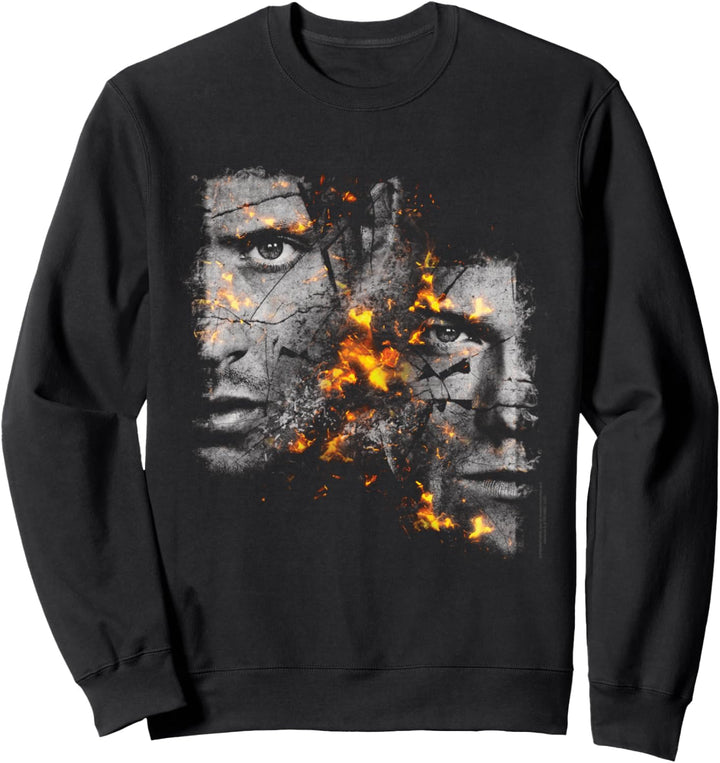 Supernatural Sam and Dean Fire Sweatshirt