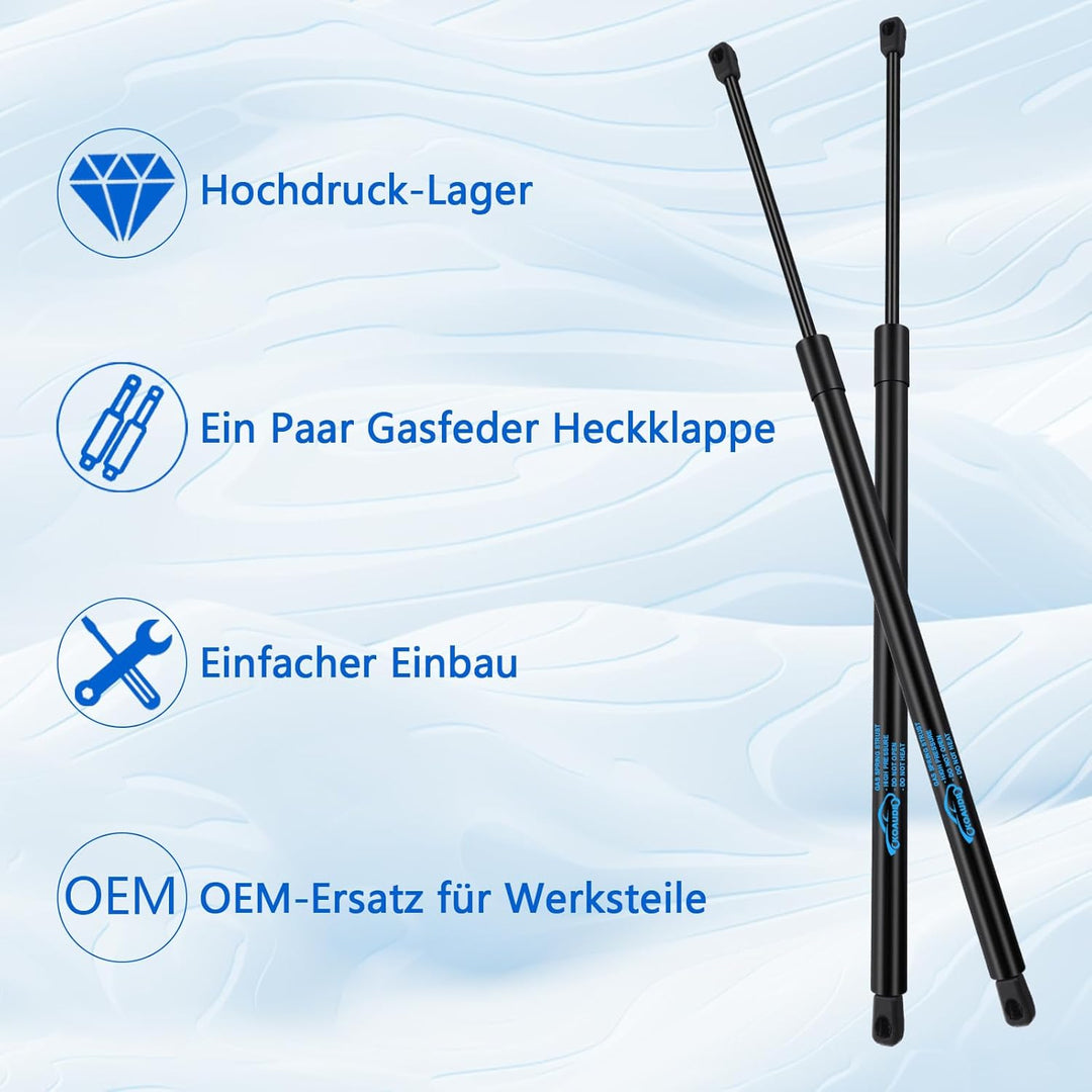 2Pcs Heckklappendämpfer für Citroen C4 Grand Picasso 2 2013-2018, für Citroen C4 Grand Spacetourer 2