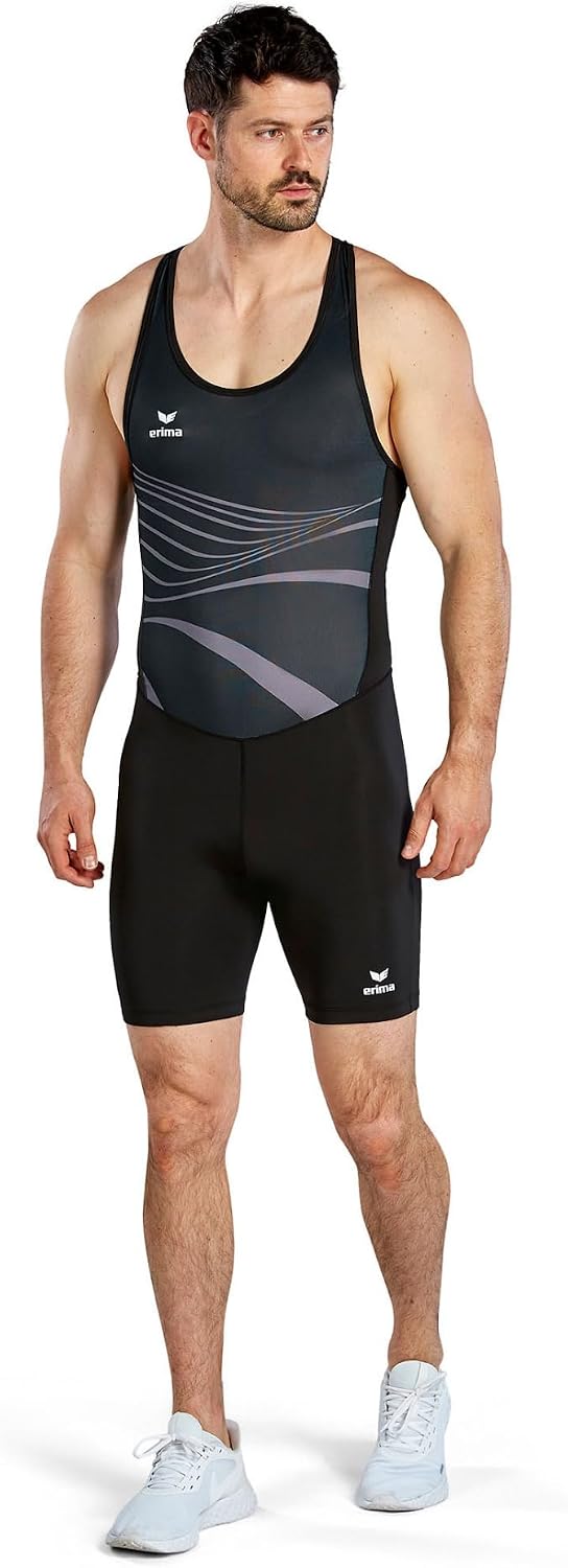 Erima Unisex Racing 2.0 Sprinter Anzug XXL Schwarz, XXL Schwarz