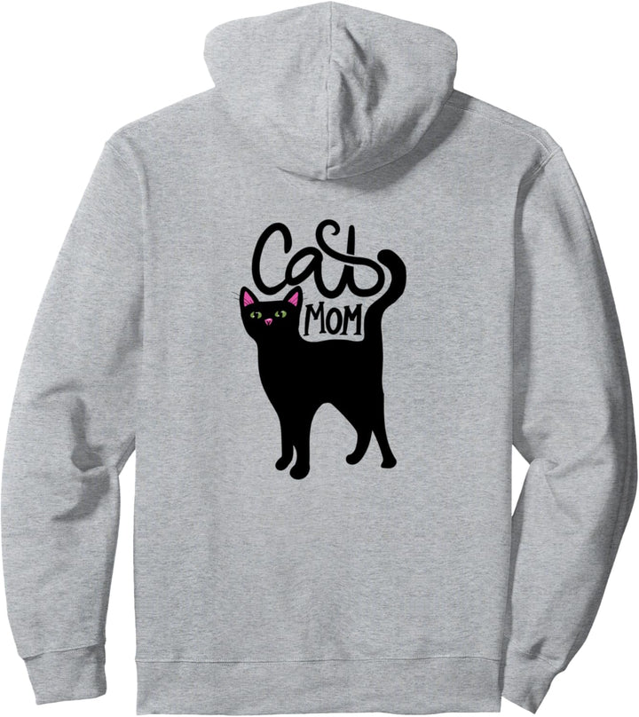 Cat Mom Pullover Hoodie