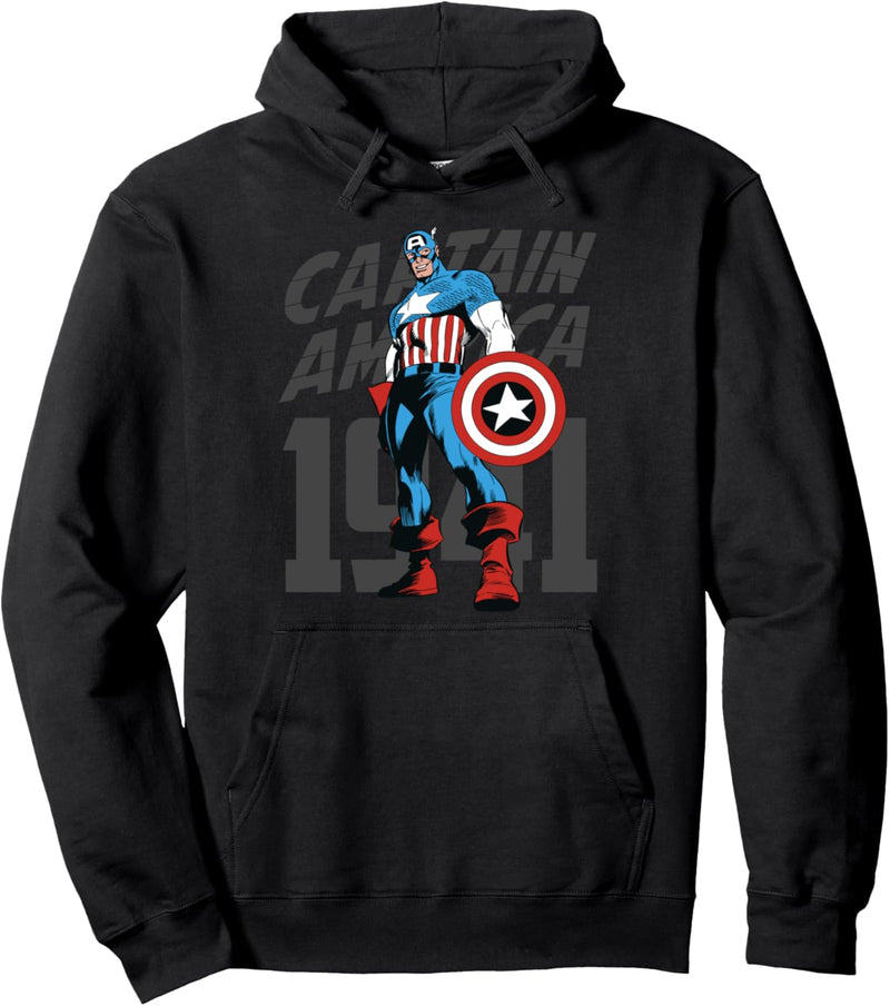 Marvel Captain America Avengers History Pullover Hoodie