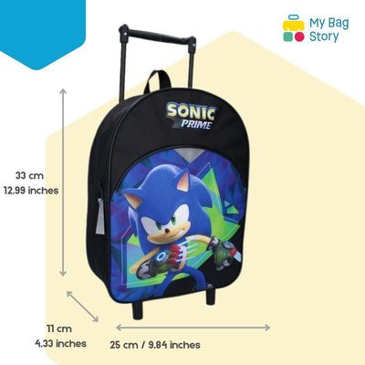 mybagstory - Trolley - Sonic - Schwarz - Kinder - Schule - Kindergarten - Grundschule - Schulranzen