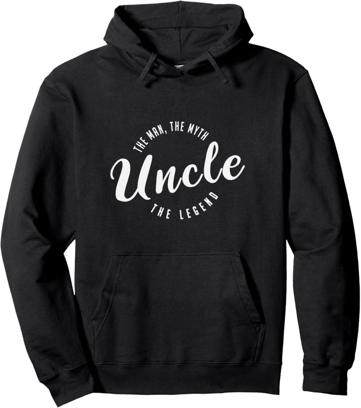 Uncle the man the myth the legend Vintage Distressed Pullover Hoodie