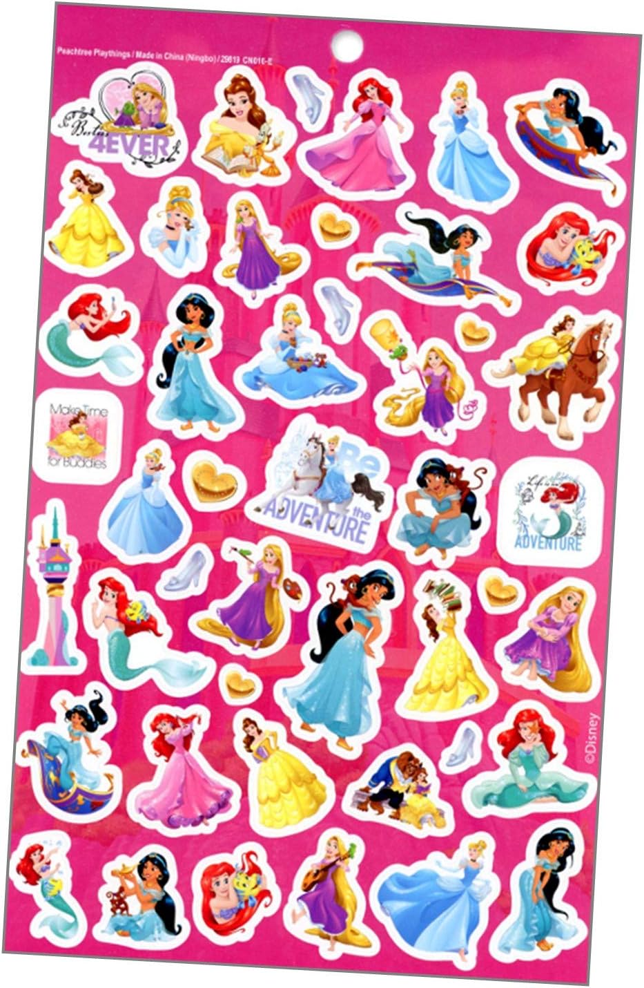 Disney Princess Sticker Pad Over 200 Stickers by