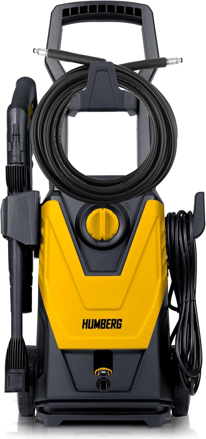 Humberg Hochdruckreiniger - 1800W Profi Auto-Waschanlage mit 230 Bar EW - Aluminiumpumpe Selbstansau