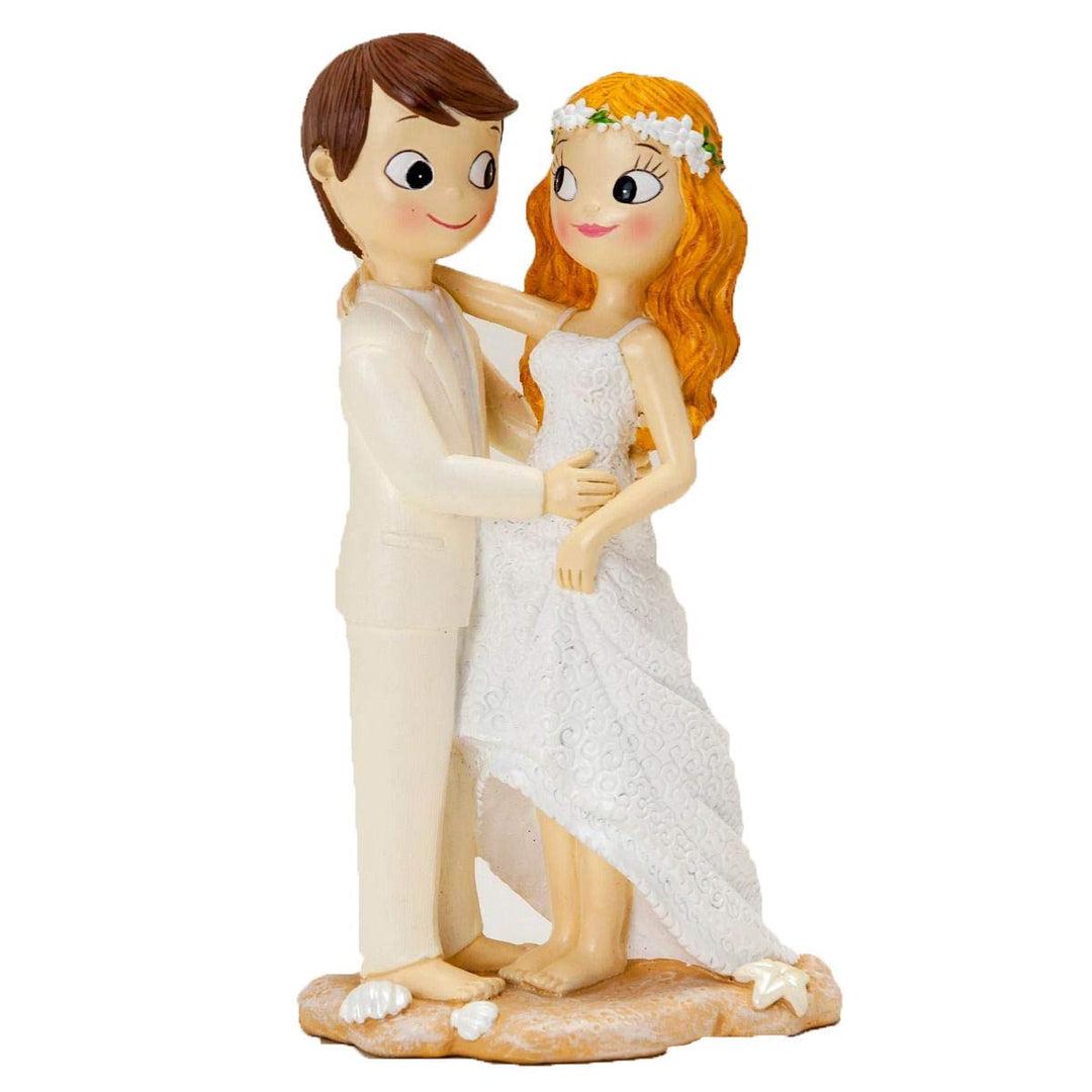 Mopec Tortenfigur Pop&Fun Braut am Strand, 21 cm