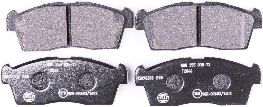 HELLA PAGID 8DB 355 015-731 Bremsbelagsatz - T2046 - Dicke/Stärke: 14.7mm - Bremssystem: Sumitomo -